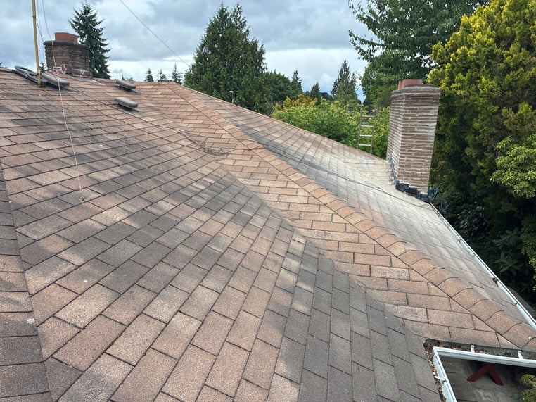 Dark-and-discolored-roof