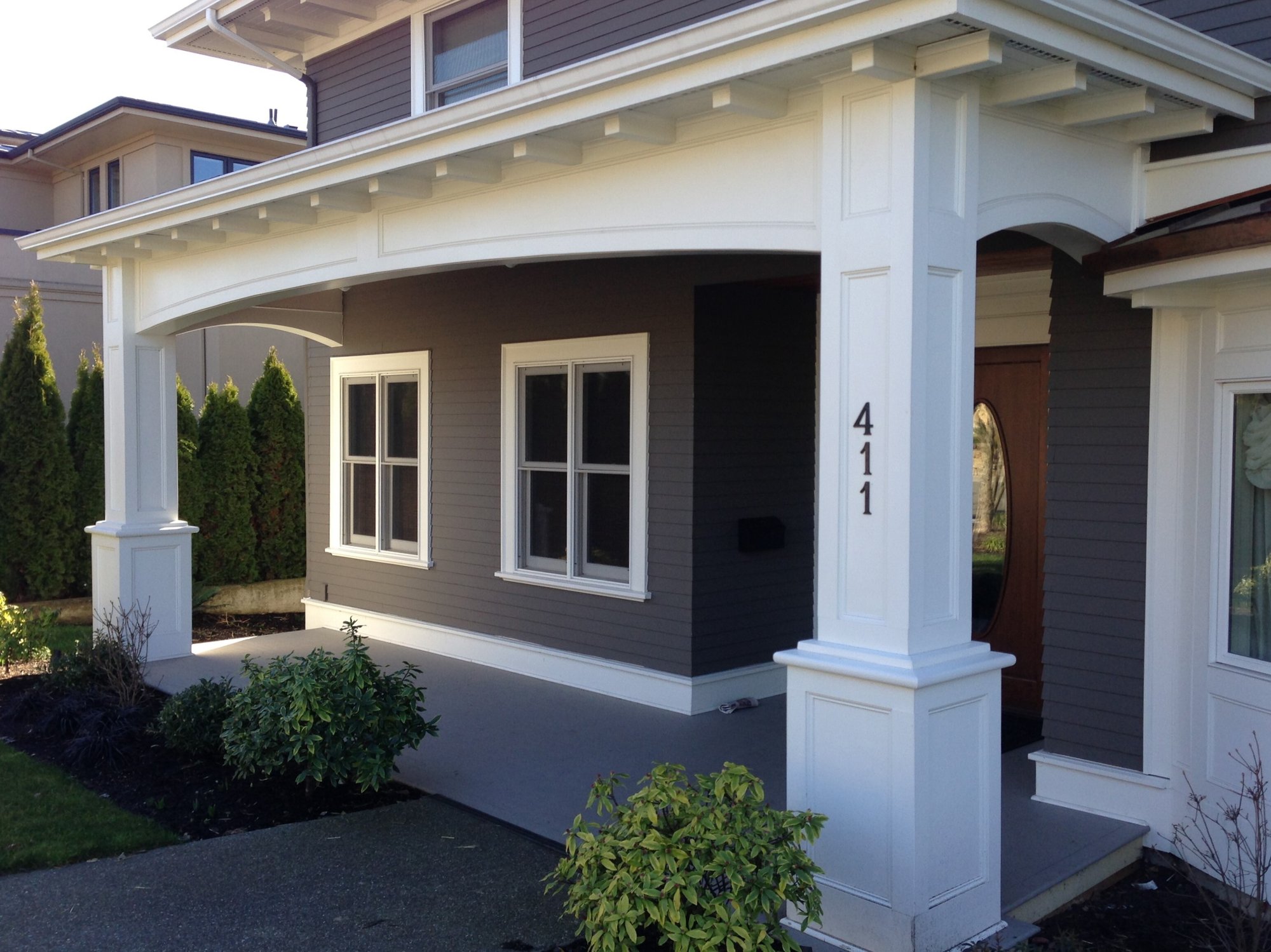 Smooth Hardie with custom post detail