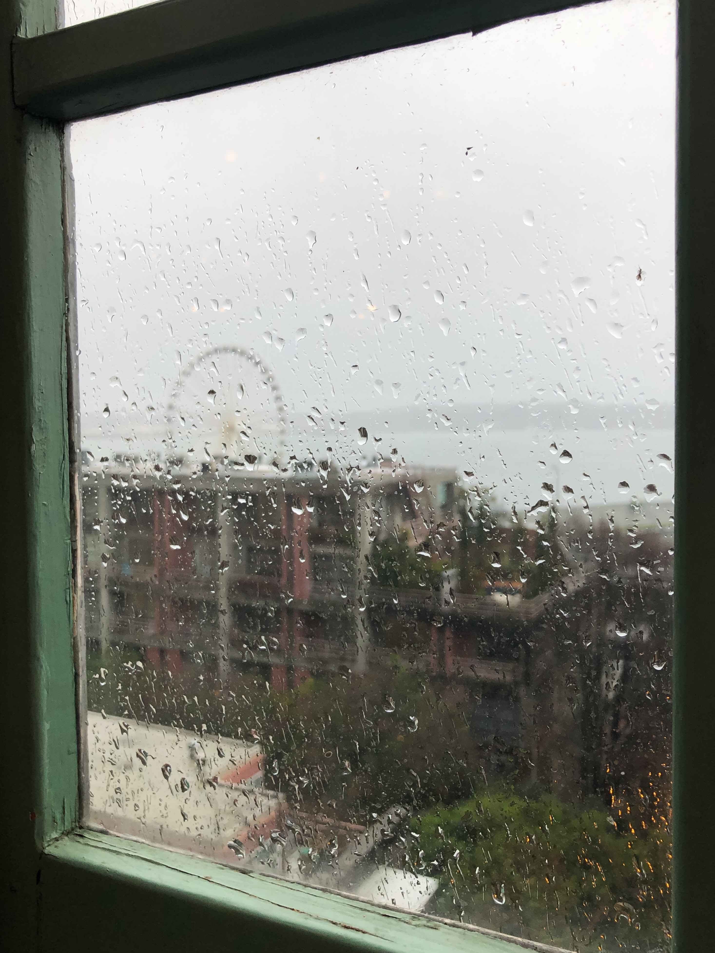Seattle-rain-on-window