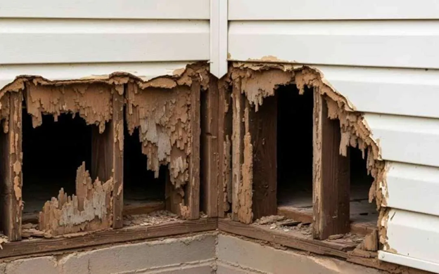 Water-damage-behind-siding