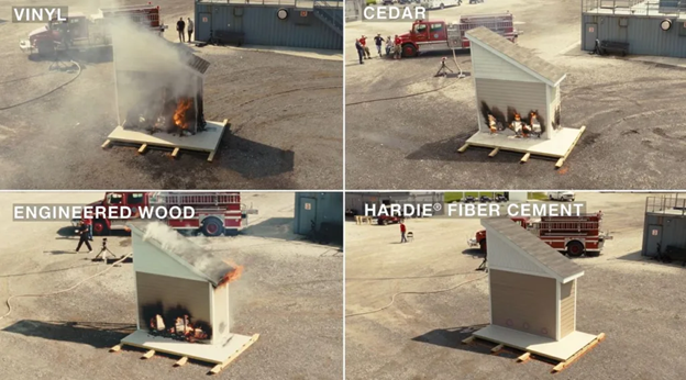 James-hardie-fiber-cement-fire-test